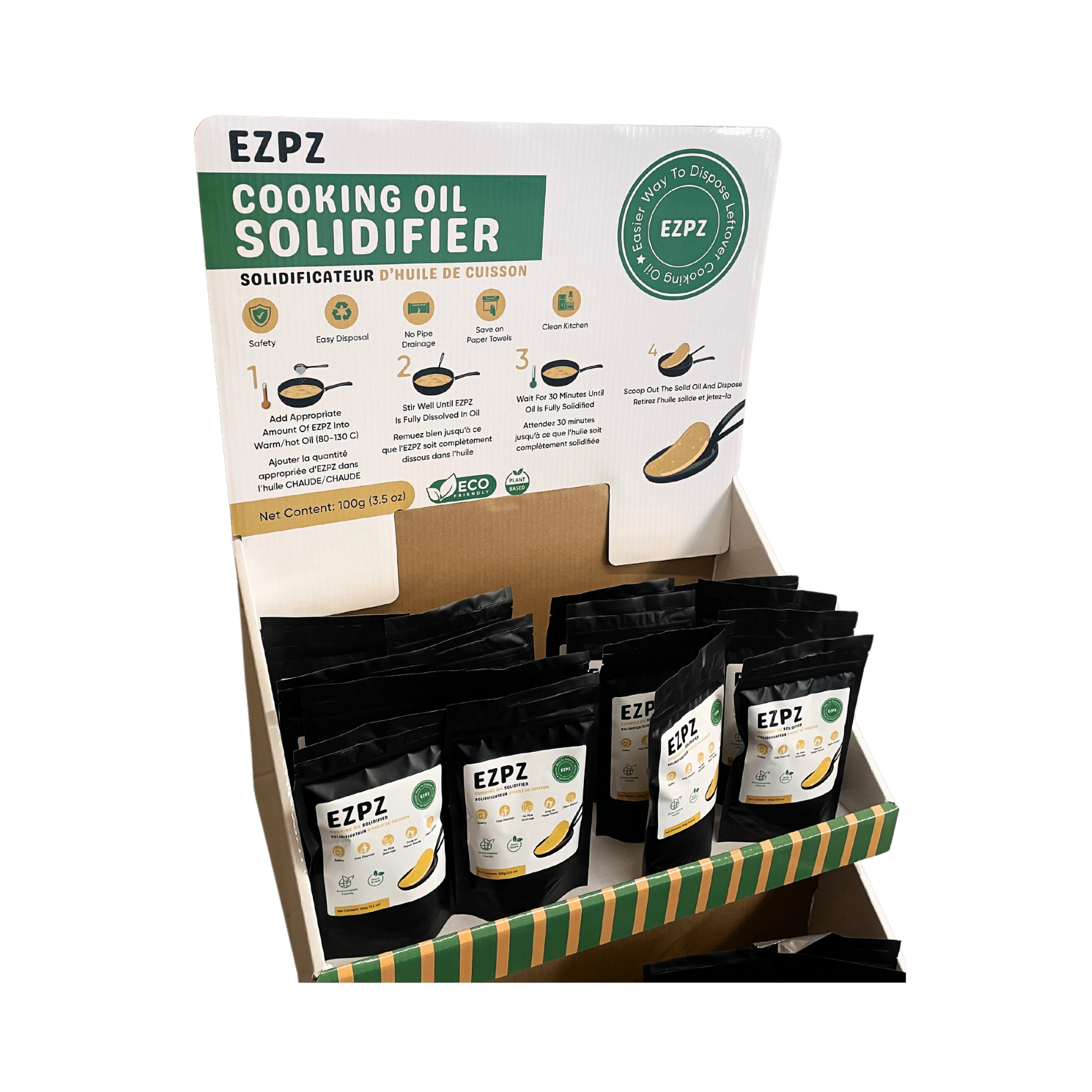 Cooking Oil Solidifier