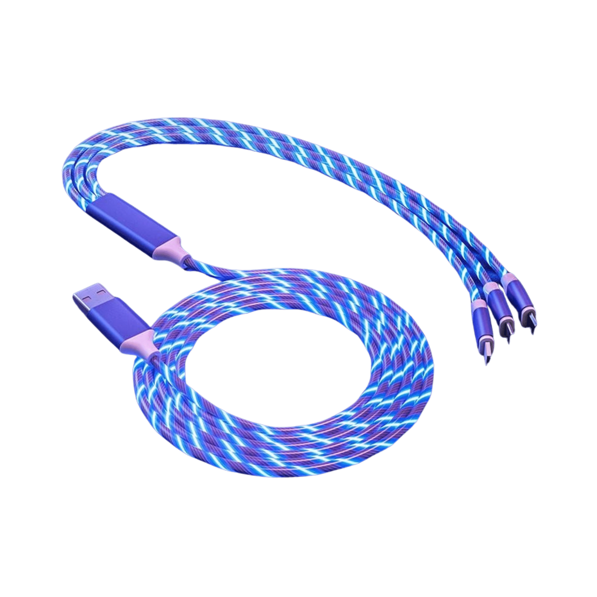 ALLSEASONS 3-in-1 LED Charging Cable