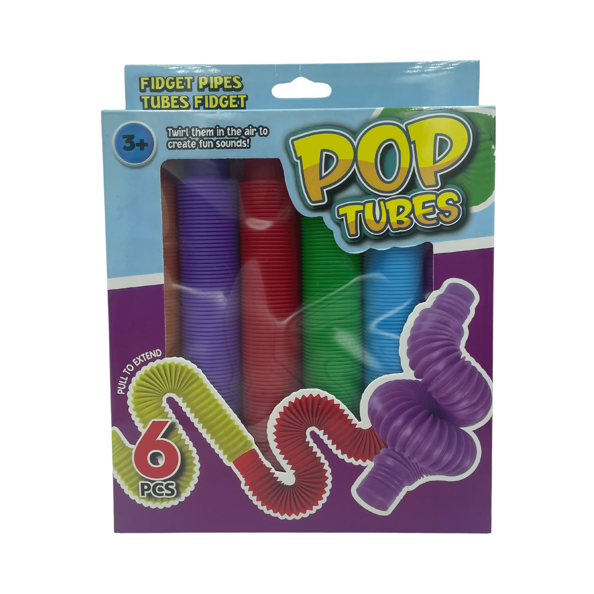 Pop Tube Toys (12-Pack)