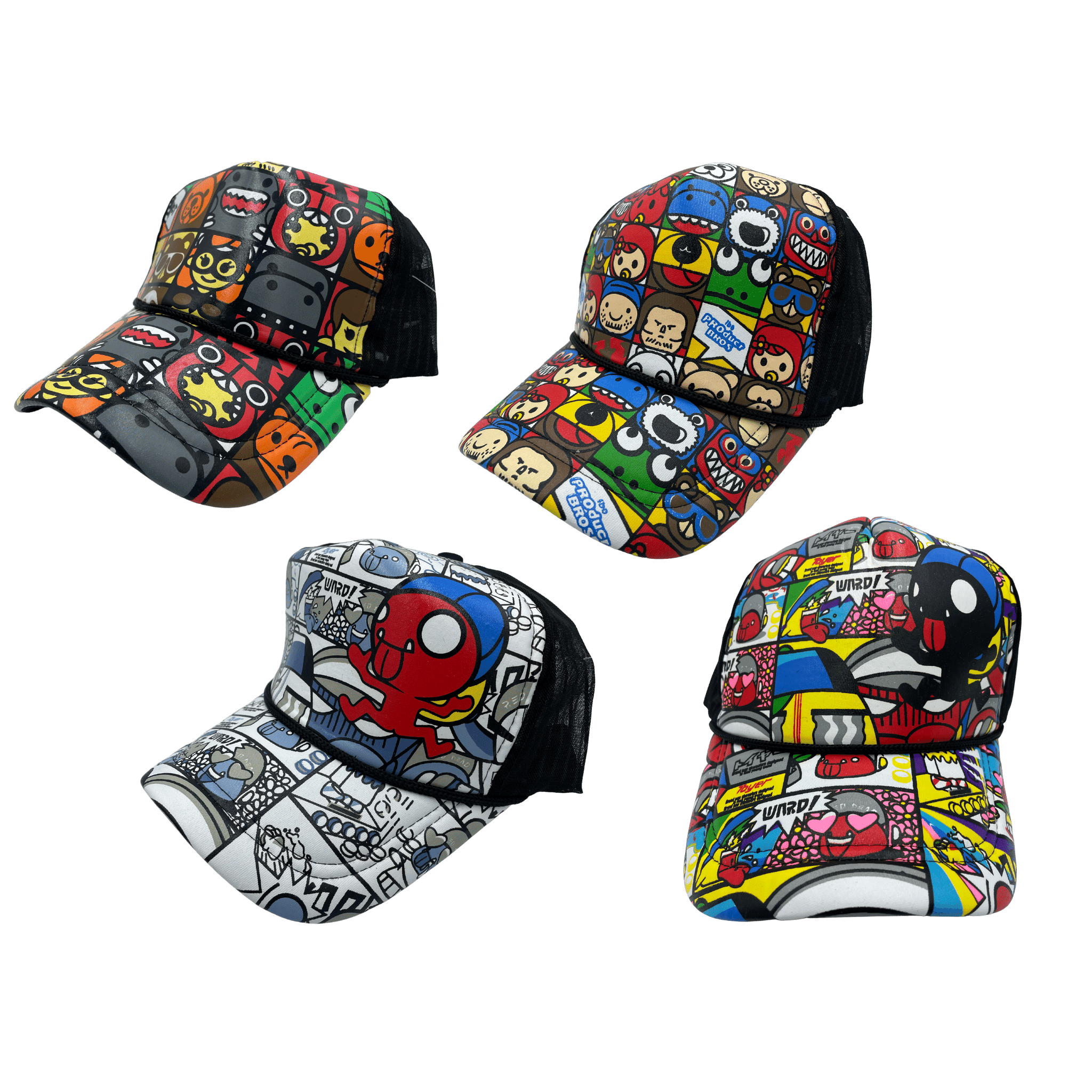 Characterized Trucker Hat (12-Pack)